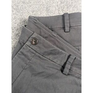 Birddogs Chino Pants‎ Mens 36/32 Black Lined Performance Athletic Slim Boom
